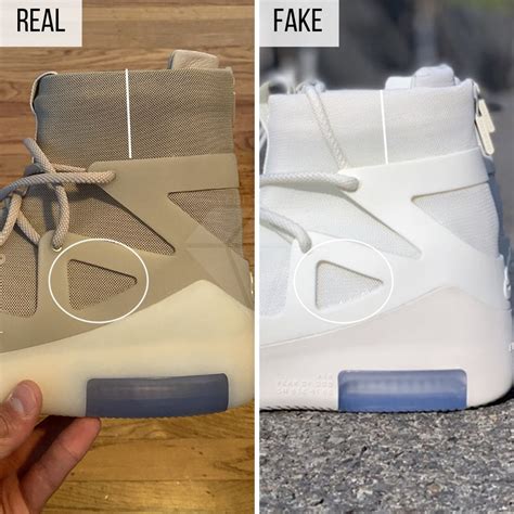 fake vs real fear of god nike|fear of god boots price.